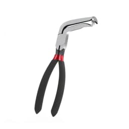 8" 60-Degree Electrical Disconnect Pliers For Automotive Connectors & Sensors - Angled Wire Plug Removal Tool