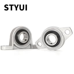 Kp08 Kp000 Kp001 Kp002 KFL08 KFL000 KFL001KFL002Zinc Alloy Diameter 8mm TO 25mm Bore Ball Bearing Pillow Block Mounted Support