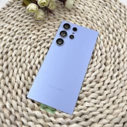 SAMSUNG GALAXY S24 Ultra S24U Mobile Phone Cover Real Door 3D Glass Replace Back Battery Housing Case With Camera Lens &Adhesive