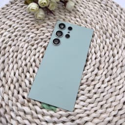 SAMSUNG GALAXY S24 Ultra S24U Mobile Phone Cover Real Door 3D Glass Replace Back Battery Housing Case With Camera Lens &Adhesive