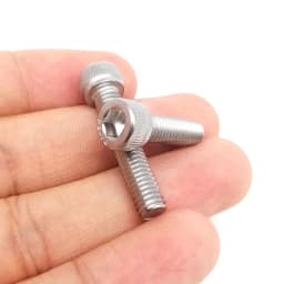 HZYUEGOU M1.4 M1.6 M2 M3 M3.5 M4 M5 M6 M8 304 A2 Stainless Steel DIN912 Hexagon Hex Socket Cap Allen Head Bolt Screw Long 2-80mm