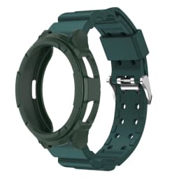 Case+Strap for Samsung Galaxy Watch 6 Classic 43mm 47mm Silicone Band Protective Case Cover for Watch 6 Classic Modification kit