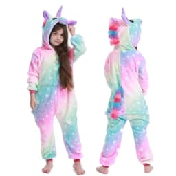 Girls Black Cat Leopard Cat Cosplay Costume Child Anime Pajamas Animal Onesies Kigurumi Christmas Halloween Jumpsuit Party Gift