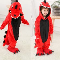 Girls Black Cat Leopard Cat Cosplay Costume Child Anime Pajamas Animal Onesies Kigurumi Christmas Halloween Jumpsuit Party Gift