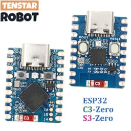 TENSTAR ESP32-S3-Zero ESP32-C3-Zero Mini Development Board WiFi Bluetooth Ultra-small Size ESP32-S3-FH4R2 C3 Supermini