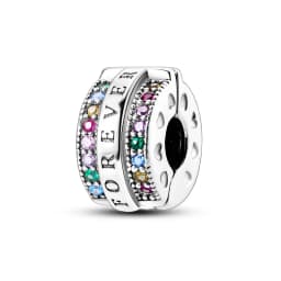100% 925 Sterling Silver Rainbow Zircon Colorful Butterfly Dragon Shaped Silicone Stopper Charms Beads Fit DIY Bracelets Jewelry