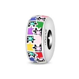 100% 925 Sterling Silver Rainbow Zircon Colorful Butterfly Dragon Shaped Silicone Stopper Charms Beads Fit DIY Bracelets Jewelry
