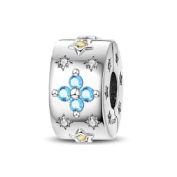 100% 925 Sterling Silver Rainbow Zircon Colorful Butterfly Dragon Shaped Silicone Stopper Charms Beads Fit DIY Bracelets Jewelry