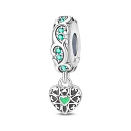 100% 925 Sterling Silver Rainbow Zircon Colorful Butterfly Dragon Shaped Silicone Stopper Charms Beads Fit DIY Bracelets Jewelry
