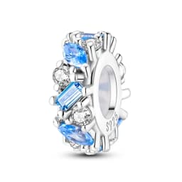 100% 925 Sterling Silver Rainbow Zircon Colorful Butterfly Dragon Shaped Silicone Stopper Charms Beads Fit DIY Bracelets Jewelry