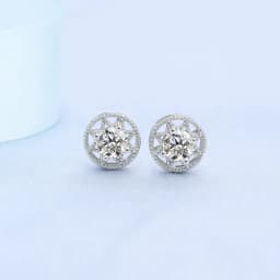 High-quality 925 Sterling Silver Crystal Fashion Circle Hoop Earrings for Woman Wedding Party Gift Street Versatile Jewelry