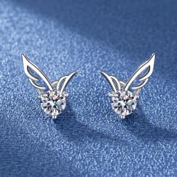 High-quality 925 Sterling Silver Crystal Fashion Circle Hoop Earrings for Woman Wedding Party Gift Street Versatile Jewelry