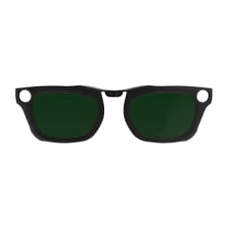HIBLOKS Clip For Ray-Ban Meta Blayzer RW7001 50-19 Standard Smart Glasses Accessories Matte Polarized Clip Sunglasses Lenses