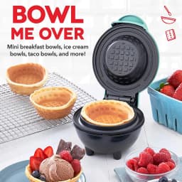 New Mini Waffle Bowl Maker 110V/220V Breakfast Machine Egg Tart Ice Cream & Egg Roll Maker for Home Kitchen Waffle Maker