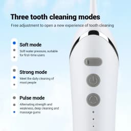 TINSOL Electric Water Flosser, High-Pressure Water Jet Flosser, Electric Toothbrush, USB Charging, Gum Care, Jet Dental Cleaner