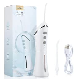 TINSOL Electric Water Flosser, High-Pressure Water Jet Flosser, Electric Toothbrush, USB Charging, Gum Care, Jet Dental Cleaner