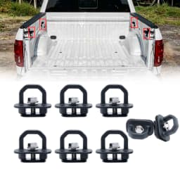 For Car Truck Pickup Tie Down Anchor Bed Side Wall Anchor Accessories For GMC Sierra Canyon Chevy Silverado Colorado 07-18