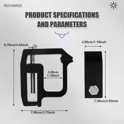 General Purpose for Truck Top Cover Pickup Truck Camper Shell Mounting Clamp Fixed Mounting Bracket 1/2/4/6 pcs