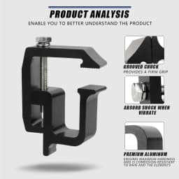General Purpose for Truck Top Cover Pickup Truck Camper Shell Mounting Clamp Fixed Mounting Bracket 1/2/4/6 pcs