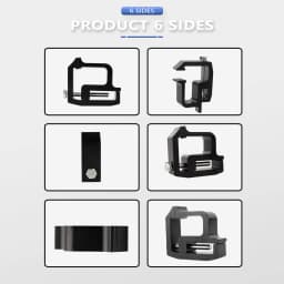 General Purpose for Truck Top Cover Pickup Truck Camper Shell Mounting Clamp Fixed Mounting Bracket 1/2/4/6 pcs