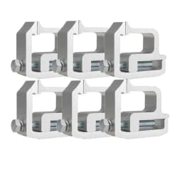 General Purpose for Truck Top Cover Pickup Truck Camper Shell Mounting Clamp Fixed Mounting Bracket 1/2/4/6 pcs