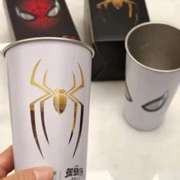 Presale Spider Man Collaboration A New Day Movie Themed Water Cup Limited Cold Change Cup Travel Mug Periphery Collection Gift
