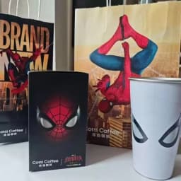 Presale Spider Man Collaboration A New Day Movie Themed Water Cup Limited Cold Change Cup Travel Mug Periphery Collection Gift