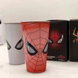Presale Spider Man Collaboration A New Day Movie Themed Water Cup Limited Cold Change Cup Travel Mug Periphery Collection Gift