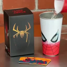 Presale Spider Man Collaboration A New Day Movie Themed Water Cup Limited Cold Change Cup Travel Mug Periphery Collection Gift