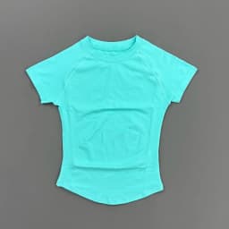 HISTELLO Sports Short Sleeve Top Women Gym Yoga Top Workout Clothes Sports T Shirt Fitness Activewear Running Tight Tops