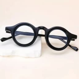 0+0.5+0.75+1.25+1.75+2.25…Transparent Round Reading Glasses Anti Blue Light Eyeglass Lenses Solid Color High Quality