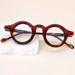 0+0.5+0.75+1.25+1.75+2.25…Transparent Round Reading Glasses Anti Blue Light Eyeglass Lenses Solid Color High Quality
