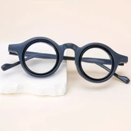 0+0.5+0.75+1.25+1.75+2.25…Transparent Round Reading Glasses Anti Blue Light Eyeglass Lenses Solid Color High Quality