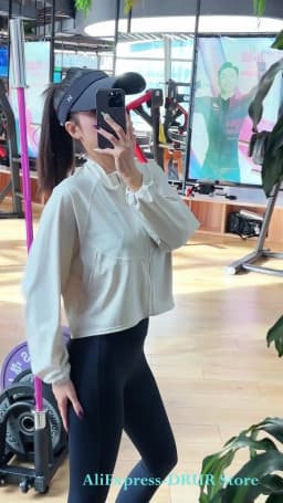 DRUR Women 2 Piece Yoga Sets Workout Outfits With Long Sleeve Zipper Sports Jacket And High Waist Leggings Suit Gym Streetwear