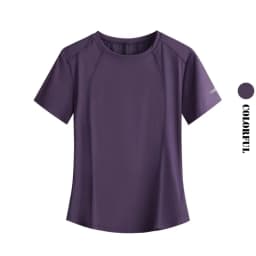DRUR Loose Fit Summer Yoga Set Women 2 Piece Lightweight Breathable Sport Shirts Sweatpants Suit 2pcs Sportswear Outfit Yogawear