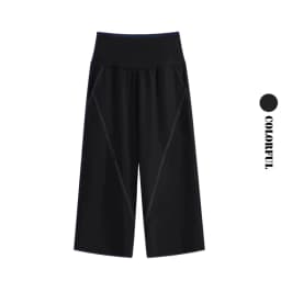 DRUR Loose Fit Summer Yoga Set Women 2 Piece Lightweight Breathable Sport Shirts Sweatpants Suit 2pcs Sportswear Outfit Yogawear
