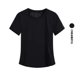 DRUR Loose Fit Summer Yoga Set Women 2 Piece Lightweight Breathable Sport Shirts Sweatpants Suit 2pcs Sportswear Outfit Yogawear