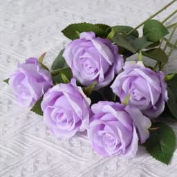 1/5/10/20pcs Roses Artificial Flowers Rose Flower Branch Artificial Red Roses Realistic Fake Rose for Wedding Home Decor