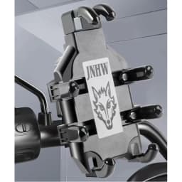 Shock-absorbing Motorcycle Mobile Bicycle Phone Holder Bike Support Handlebar Rearview Mirror Cell Phone Holder Stand