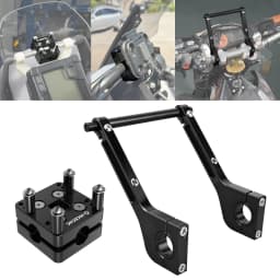 For KTM 690 125-530 SX XC EXC SXF EXCF TPI XCF XCW GPS Navigator Roadbook AMPS Mount Brackets for Husqvarna Beta Sherco GasGas