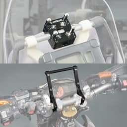 For KTM 690 125-530 SX XC EXC SXF EXCF TPI XCF XCW GPS Navigator Roadbook AMPS Mount Brackets for Husqvarna Beta Sherco GasGas