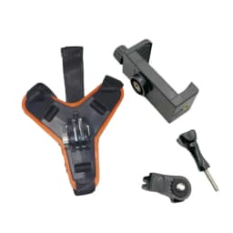 Motorcycle Helmet Phone Stand Mount Holder For GoPro Hero 13 12 9 8 7 Action Sports Camera Holder Motorcycle Camera Accessories