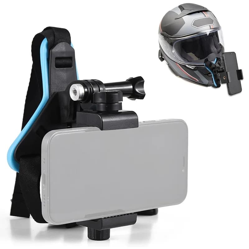 Motorcycle Helmet Phone Stand Mount Holder For GoPro Hero 13 12 9 8 7 Action Sports Camera Holder Motorcycle Camera Accessories