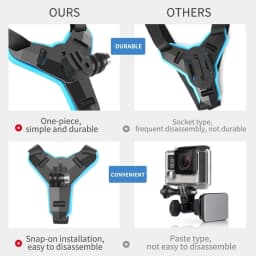 Motorcycle Helmet Phone Stand Mount Holder For GoPro Hero 13 12 9 8 7 Action Sports Camera Holder Motorcycle Camera Accessories