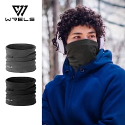 WRELS Windproof Warm Winter Cycling Mask Motorcycle Fleece Neck Outdoor Windproof Scarf Camp Hiking Balaclava Cycling Face Mask
