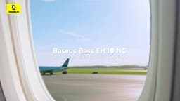 Baseus ANC Wireless Headphones 98% Adaptive Hybrid Noise Cancelling Headsets Hi-Res LDAC Headphone Bluetooth 6.0