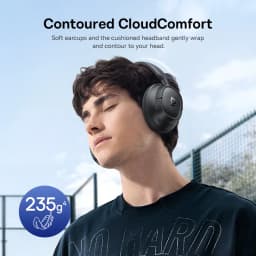 Baseus ANC Wireless Headphones 98% Adaptive Hybrid Noise Cancelling Headsets Hi-Res LDAC Headphone Bluetooth 6.0