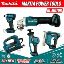 2026 Model Makita Brushless Battery Impact Drill, Angle Grinder, Circular Saw, Etc., Equipped with 18V Battery Power Kit