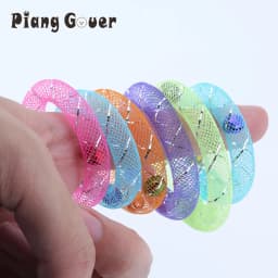 Small Ring Random Mix Donut Bell Sounds Cat Toy Interactive Grid Tube Pet Toys