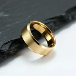 6/8MM Stainless Steel Ring for Men Women,Classic Double Inclined Plane Matte Wedding Band Couples Rings,Engagement Jewelry